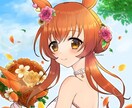 サムネやヘッダーなど1枚イラスト描きます VtuberやYouTubeの方にオススメ!夢絵もOK! イメージ6