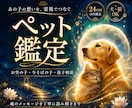 ペットがあなたに届けたい本音を読み解きます あの子の気持ちが分からず悩むあなたへ、魂のメッセージをお届け イメージ1