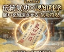 願望成就。秘伝気功の守護神符を作成いたします 伝統と認知科学が融合。3万回の秘呪であなたの願いを加速。 イメージ1