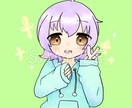 VtuberやOCのアイコン描きます 水彩風にやわらかい色合いのアイコンを描きます イメージ4