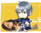 推しキャラやオリキャラのSNSアイコン描きます もちもちのミニキャラでSNSを賑やかにしませんか？ イメージ3