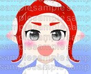 SNSのアイコンにお悩みの方にアイコン描きます 可愛い女の子のアイコンなどSNSで使いませんか？？ イメージ3