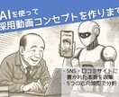 類型分析で動画SNS向け求人コンセプトを作ります SNS・口コミサイトから本音を収集、AIを使って分析します イメージ1