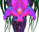 モンスターのイラストを描きます 色々なタッチで、リアル系、コミカル系、おぞまし系、触手系！ イメージ5