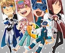 TRPGや配信に！立ち絵制作承ります 表情差分3点付き！キャラクターデザインからお受けします！ イメージ4