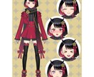 Live2D、キャラデザからモデリングまで承ります ２週間で納品！早期オプションで１週間で納品します！ イメージ2