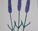 絵人（画家）が、お好みの花、誕生花を描きます 透明水彩とガッシュを使って描きます イメージ3
