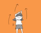 SNS用のイラストアイコン作成します シンプルでゆるくて、カラーが目を引くアイコンがほしい方◎ イメージ4