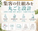 集客の仕組みを丸ごと設計し伴走します 診断から戦略・制作・運用まで。小さな会社の集客を一気通貫で イメージ1
