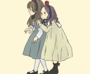 きゅーとな絵本の登場人物みたいなイラスト描きます あたなの可愛いをイラストにします！ イメージ1