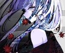 ビビッドで目を引く色彩！世界観イラスト描きます 商用OK！MV・歌ってみたのサムネイル、アイコン、１枚絵など イメージ4