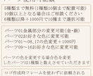 セミオーダーであなただけのロゴを制作いたします 文字・カラー・パーツを変更してオリジナルロゴを制作します イメージ8