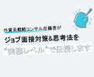 総合編：外資戦略コンサル在籍者がジョブ対策します ※資料送付のみ（対話型のジョブ対策は別途出品しております） イメージ1