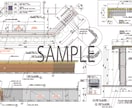商業施設の内装図面など作図します 平面、展開、造作、什器など内装デザイン経験者が作図します イメージ2