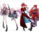 最短即日～！立ち絵制作します 表情差分何枚でも◎TRPGやゲーム素材、VTuber活動にも イメージ4