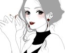 大人かわいいシンプルイラスト描きます シンプルで使いやすい大人かわいいイラスト描きます イメージ3