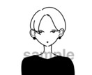 シンプルで目を引くアイコン描きます あなただけのオリジナルアイコンを心を込めて作成いたします☺︎ イメージ6