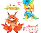 かっこいい！かわいい！中型オトモ制作いたします 世界で一つだけの創作キャラをご一緒に！ イメージ2