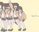 歌ってみたの動画用イラスト/一枚絵を描きます 楽曲や各種動画に合わせた一枚絵/イラストを制作します！ イメージ3