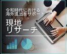 なんでも海外オンラインデスクリサーチいたします 例）南アジアの加工業者リスト、〇〇のスポーツ用品一覧 イメージ1