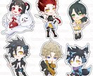 可愛いちびキャラ描きます ご活動、グッズ制作に！アイコンやヘッダーなどにも！ イメージ4