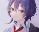儚げかわいいデフォルメイラスト描きます 絵柄指定可能！リッチな質感とかわいさを同時にゲット！ イメージ1