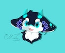 人外中心のイラストを描きます デザインを一から考えるのが苦手な方へ イメージ1
