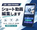 企業・店舗向けのショート動画を編集します 素材支給で手軽に依頼！字幕・BGM付きの縦型動画 イメージ1