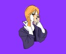シンプルなイラストを作成します スマホカレンダーや壁紙にどうぞ！ イメージ2