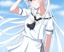 アニメ塗り風人物イラストお描きします SNSアイコン、動画用イラスト、サムネイルなど イメージ4