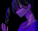 デザインの凝ったをイラスト制作を承ります オシャレでダークな雰囲気の男の子を作成いたします イメージ2