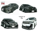 愛車の手描きイラスト作成いたします 思い入れのある愛車を心を込めて丁寧に手描きで作成いたします！ イメージ10