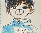 漫画風ゆるふわの似顔絵を描きます お気に入りの服や季節によって仮装したりのイラストを描きます イメージ2