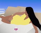 写真からフラットデザインに【イラスト作成】します お気に入りの写真がイラストに！商用可！ イメージ5