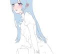 アイコン、1枚絵、修正無制限！？アナログ描きます SNSで活動したいな、かわいいイラストが欲しい方へ！ イメージ2
