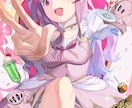 ７日で､イラストを制作します 厚塗り風からアニメ塗りまで！納品まで７日☑️商用利用可⭕️ イメージ9