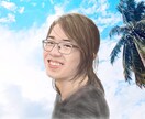 リアルであたたかみのある似顔絵をお描きします お子様からご年配の方まで自然な表情を 一枚一枚丁寧に描きます イメージ1