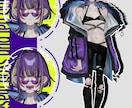 アナタに刺さる魅力あるVtuberを制作します 目を惹く素敵なデザインに仕上げます イメージ7