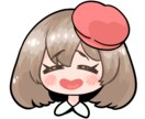 首元までのキャラ立ち絵制作します 解説動画の立ち絵、SNSアイコンにも！ イメージ7