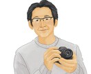 ウェディング等で使用できる似顔絵描きます クレヨン風のリアルなタッチで似顔絵を描きます イメージ9