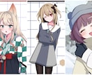 アイコンやサムネ等イラスト描かせて頂きます 明るい雰囲気や、女の子の描写が得意です。 イメージ7