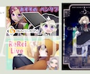 TRPG立ち絵やサムネ等イラストを作成いたします TRPG用の立ち絵、サムネ、キャラデザも可能です◎！ イメージ8