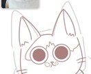 ペットの写真からゆるかわイラスト描きます 大切な“うちの子”をシンプルで可愛いイラストに仕上げます イメージ4
