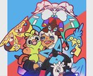 様々な絵柄対応可能！アイコン、ヘッダー作成承ります 厚塗り、モノトーン、アニメ塗り、気軽にご相談ください！ イメージ10