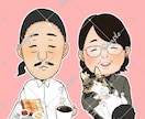 似顔絵イラスト・SNSアイコン描きます あなたの想いをカタチにします♪ イメージ4