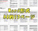 精神障害での障害年金獲得のためのツール提供します 「主治医への診断書作成依頼文書」Word形式 イメージ3
