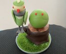 ゆるーい招き猫風のフィギュアを作成します 樹脂粘土で動物を作ります。４ｃｍ～６ｃｍ程度の大きさです。 イメージ2