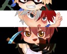 オリジナルのちびキャラお描きします SNSのアイコンなどに最適です！ イメージ1