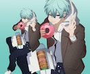 早期納品対応！アニメっぽいイラスト提供します 5月までの限定価格！早期納品対応しております！ イメージ2