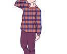 見やすい！わかりやすい！似顔絵描きます 写真のポーズのまま服装、髪型を変えられます！ イメージ2